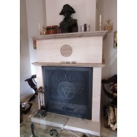 Iron Frame for Fireplace. Personalised Executions. 435