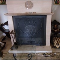 Iron Frame for Fireplace. Personalised Executions. 435