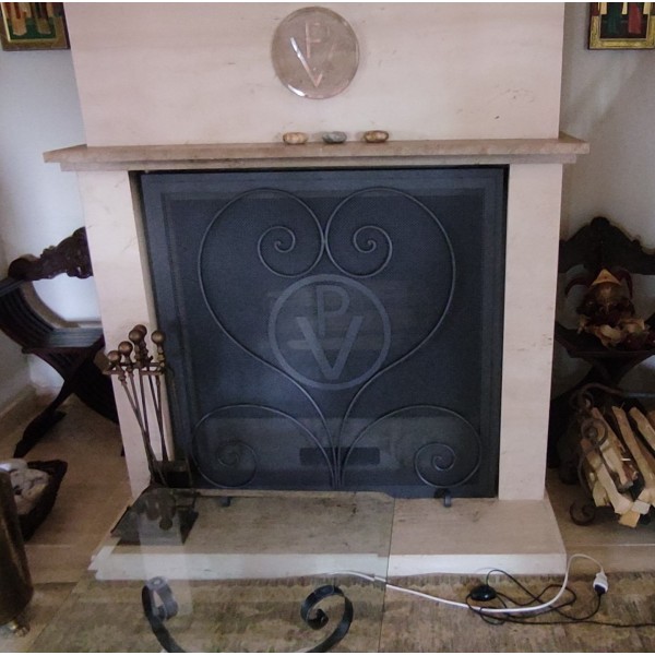 Iron Frame for Fireplace. Personalised Executions. 435