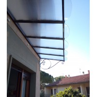Shelter Canopy Stainless Steel. Wrought Iron. Personalised Executions. 1407