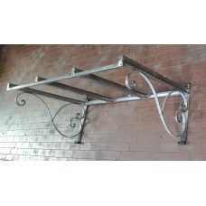 PENSILINA TETTOIA in Acciaio Inox . Personalizzata . cod. 351 . Detrazioni fino al 50%
