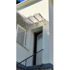 PENSILINA TETTOIA in Acciaio Inox . Personalizzata . cod. 351 . Detrazioni fino al 50%