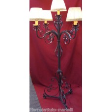 Wrought Iron Floor Lamp. Personalised Executions. 482