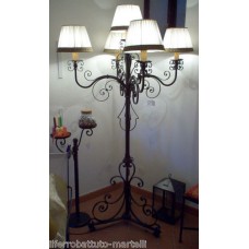 Wrought Iron Floor Lamp. Personalised Executions. 482