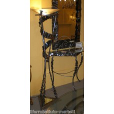Wrought Iron Floor Lamp. Personalised Executions. 485