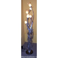 Wrought Iron Floor Lamp. Personalised Executions. 487