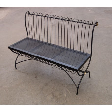Panca Panchetta in Ferro Battuto . Realizzazioni Personalizzate . Cod. 1954