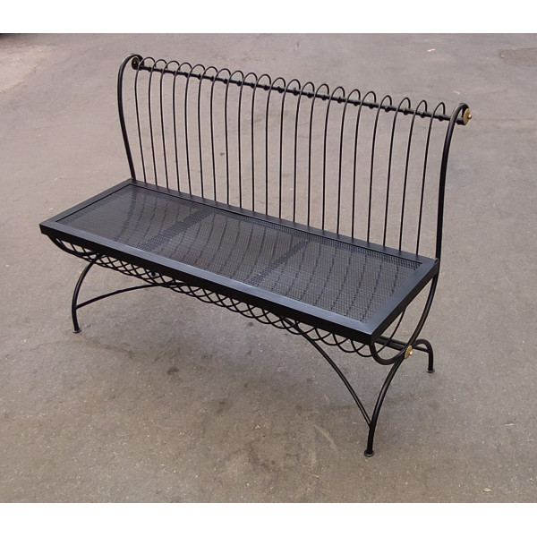 Panca Panchetta in Ferro Battuto . Realizzazioni Personalizzate . Cod. 1954