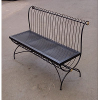 Panca Panchetta in Ferro Battuto . Realizzazioni Personalizzate . Cod. 1954