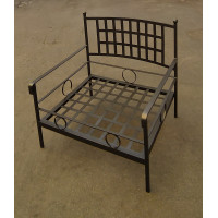 Sedia Poltrona in Acciaio Inox . Realizzazioni Personalizzate . Cod. 1958