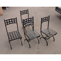 Sedia in Ferro Battuto . Realizzazioni Personalizzate . Cod. 445