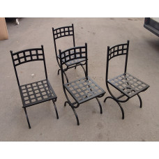 Sedia in Ferro Battuto . Realizzazioni Personalizzate . Cod. 445