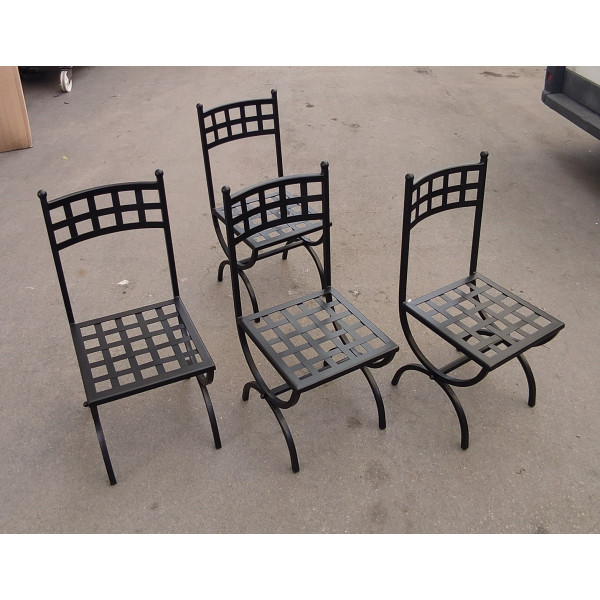 Sedia in Ferro Battuto . Realizzazioni Personalizzate . Cod. 445