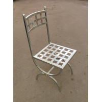Sedia in Ferro Battuto . Realizzazioni Personalizzate . Cod. 445