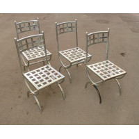 Sedia in Ferro Battuto . Realizzazioni Personalizzate . Cod. 445