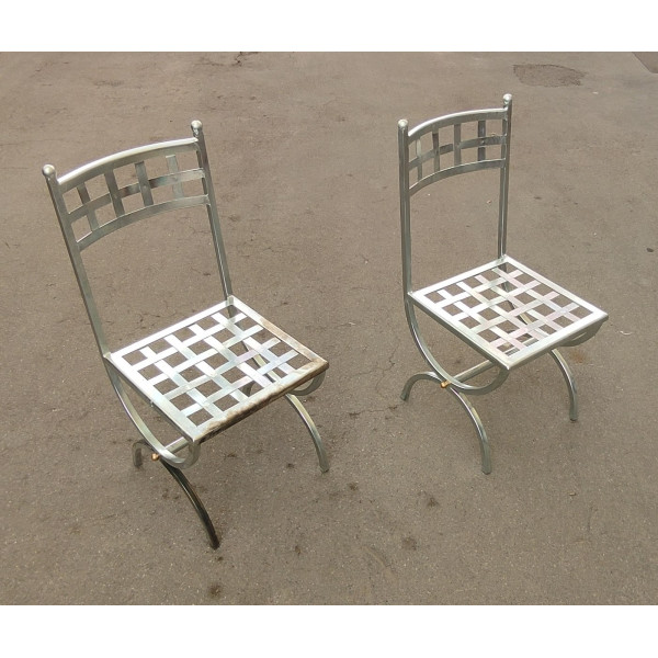 Sedia in Ferro Battuto . Realizzazioni Personalizzate . Cod. 445