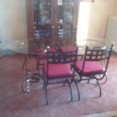 Sedia in Ferro Battuto . Realizzazioni Personalizzate . Cod. 445