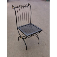 Sedia in Ferro Battuto . Realizzazioni Personalizzate . Cod. 449