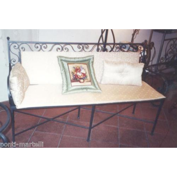Panca Panchetta in Ferro Battuto . Realizzazioni Personalizzate . Cod. 455