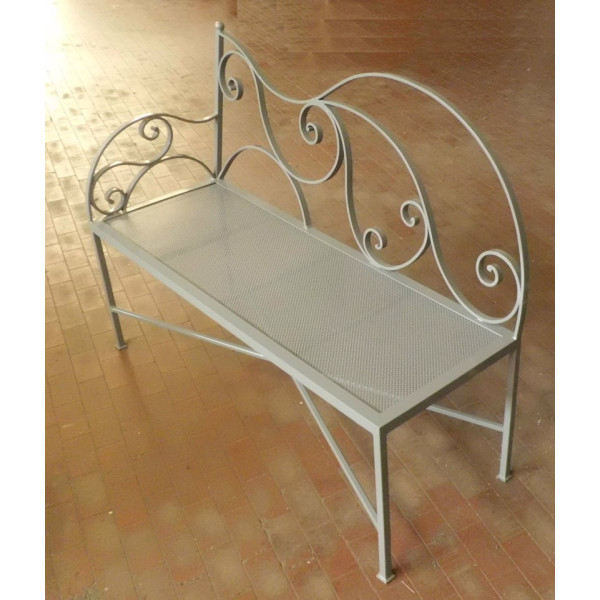 Panca Panchetta in Ferro Battuto . Realizzazioni Personalizzate . Cod. 461