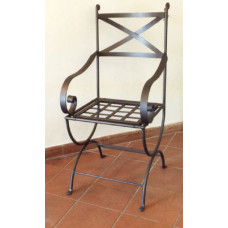 Sedia in Ferro Battuto . Realizzazioni Personalizzate . Cod. 465