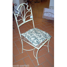 Sedia in Ferro Battuto . Realizzazioni Personalizzate . Cod. 468