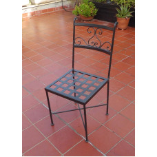 Sedia in Ferro Battuto . Realizzazioni Personalizzate . Cod. 470