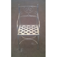 Sedia in Ferro Battuto . Realizzazioni Personalizzate . Cod. 475