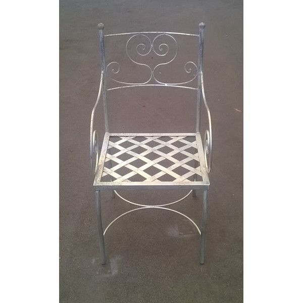 Sedia in Ferro Battuto . Realizzazioni Personalizzate . Cod. 475