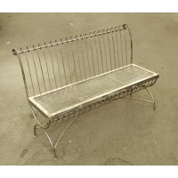Bench Wrought Iron. Personalised Executions. 1954