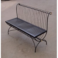 Bench Wrought Iron. Personalised Executions. 1954