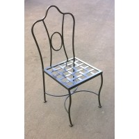 Chair Wrought Iron. Personalised Executions. 444
