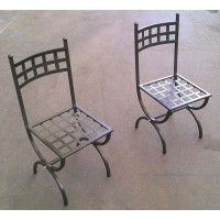 Chair Wrought Iron. Personalised Executions. 445