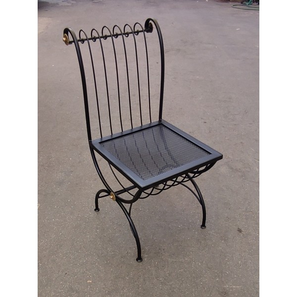 Chair Wrought Iron. Personalised Executions. 449