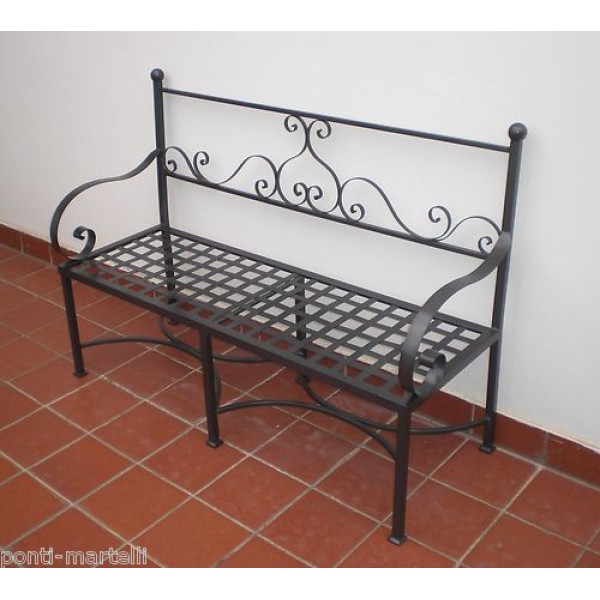 Bench Wrought Iron. Personalised Executions. 450