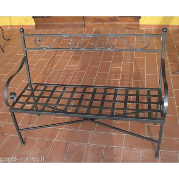Bench Wrought Iron. Personalised Executions. 451