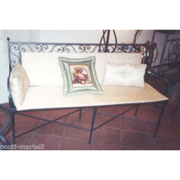 Bench Wrought Iron. Personalised Executions. 455