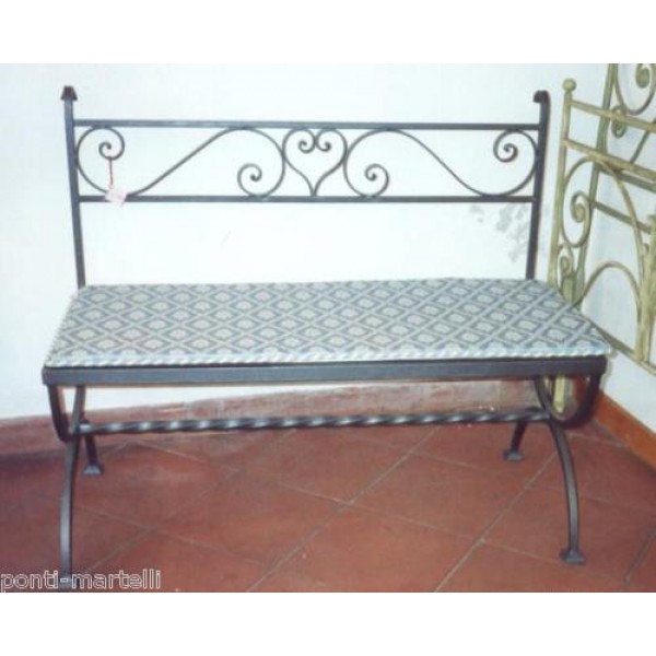 Bench Wrought Iron. Personalised Executions. 458