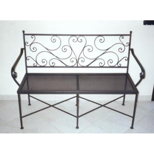 Bench Wrought Iron. Personalised Executions. 460