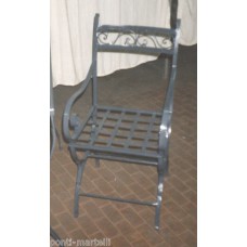 Chair Wrought Iron. Personalised Executions. 467