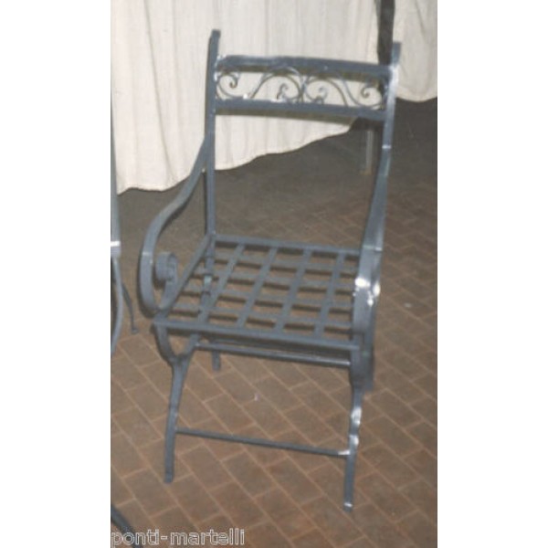 Chair Wrought Iron. Personalised Executions. 467