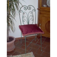 Chair Wrought Iron. Personalised Executions. 469