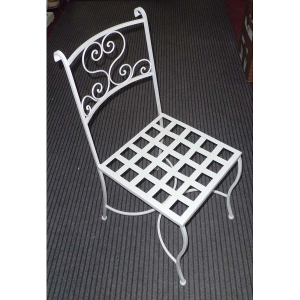 Chair Wrought Iron. Personalised Executions. 470