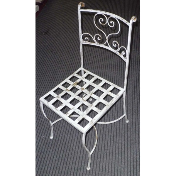 Chair Wrought Iron. Personalised Executions. 470