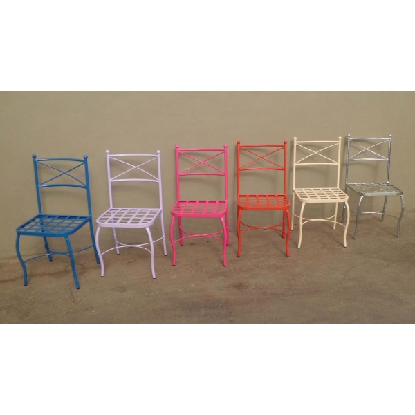 Chair Wrought Iron. Personalised Executions. 474