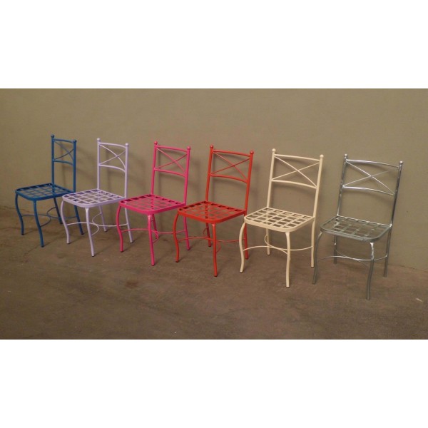 Chair Wrought Iron. Personalised Executions. 474