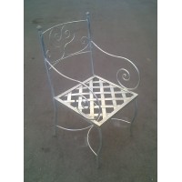 Chair Wrought Iron. Personalised Executions. 475