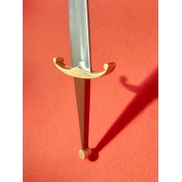 Sword in the Stone of King Arthur in Steel. Collectible sword. Handcrafted reproduction. Art. 1804