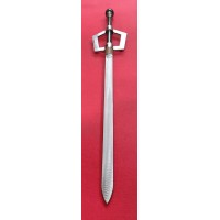 He-Man's Sword of Power in Steel. Collectible sword. Handcrafted reproduction. Art. 1811