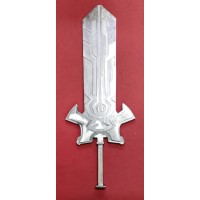 He-Man's Sword of Power in Steel. Collectible sword. Handcrafted reproduction. Art. 1815